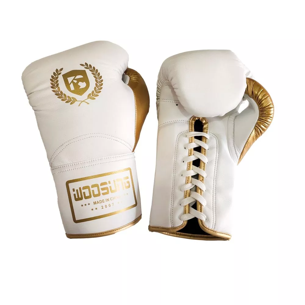 Luvas de boxe de couro