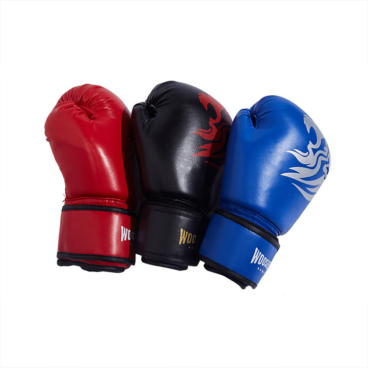 Luvas de boxe de velcro